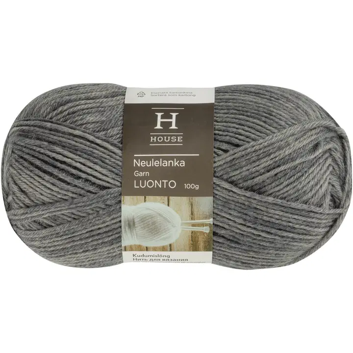 Lõng Luonto 100 g hall