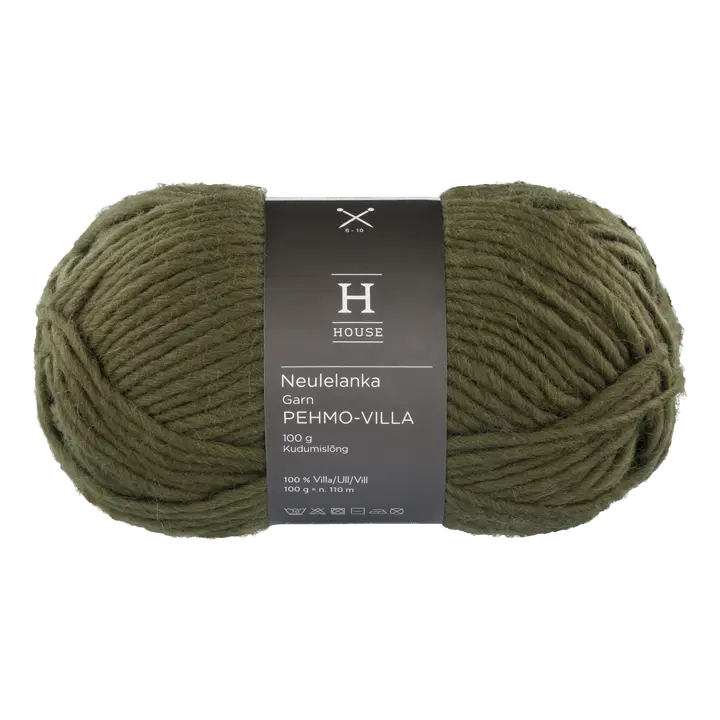 Lõng Softwool 100g 112706 Roheline