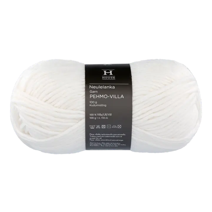 Lõng Softwool 100g 112706 Loodusvalge