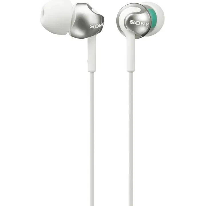 Nööpkõrvaklapid Sony MDR-EX110APW valge