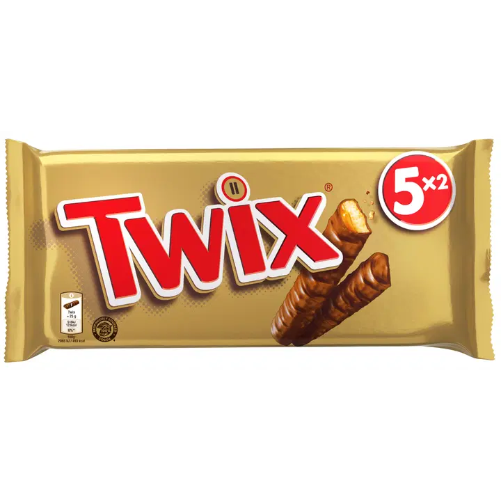 Twix šokolaadibatoon 5x50g