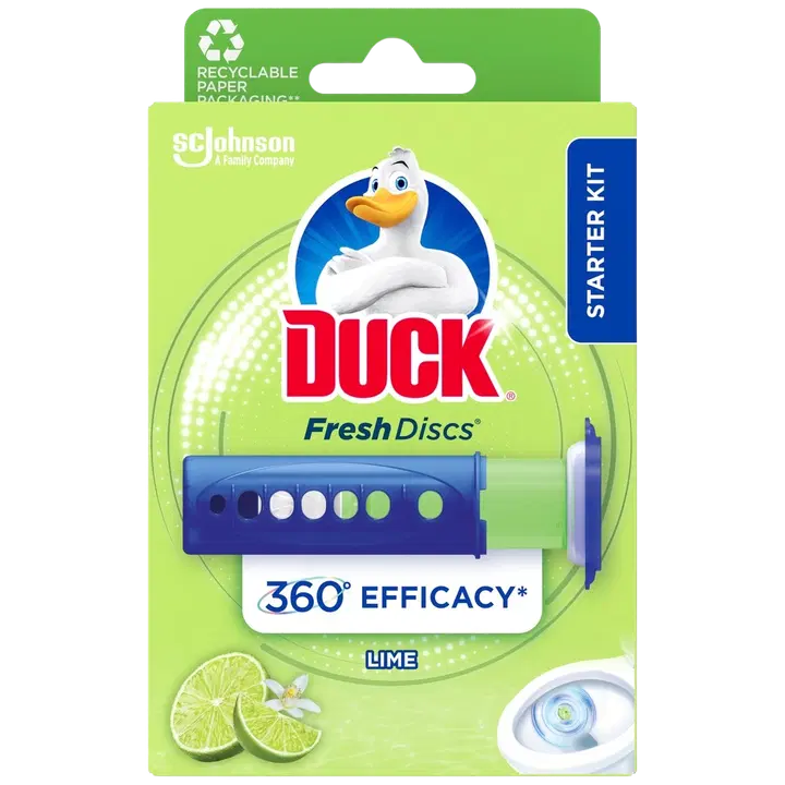 Wc geelkapslid Duck Lime 36ml