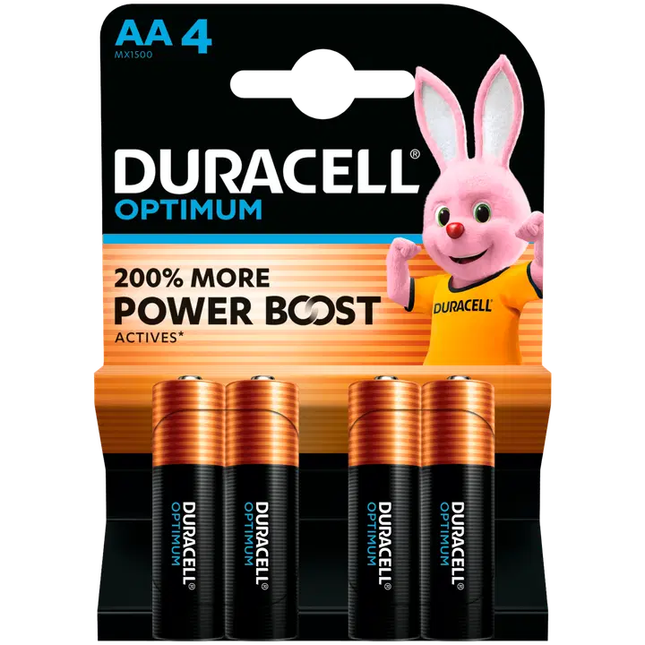 Duracell Optimum AA 4
