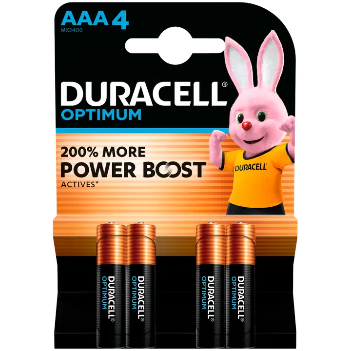 Duracell Optimum AAA 4