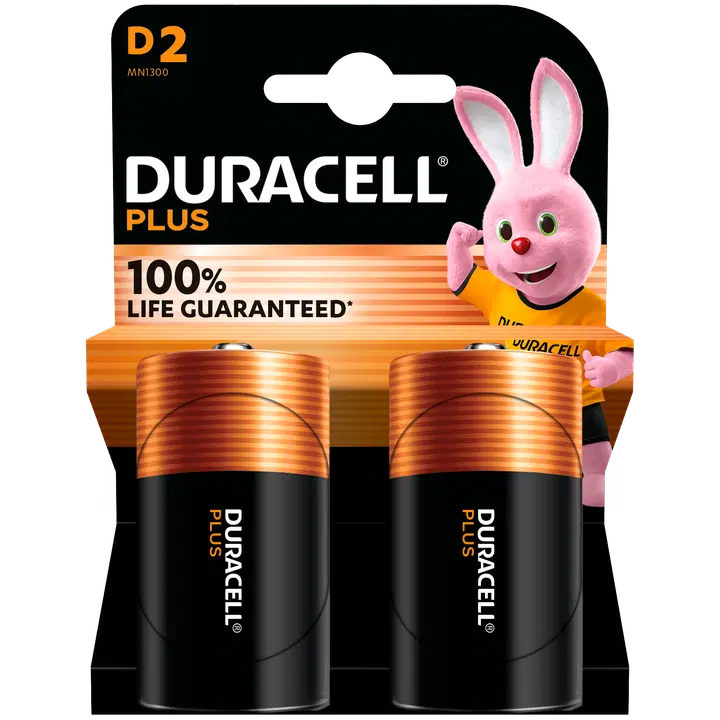 Duracell DU ML PLUS D 2
