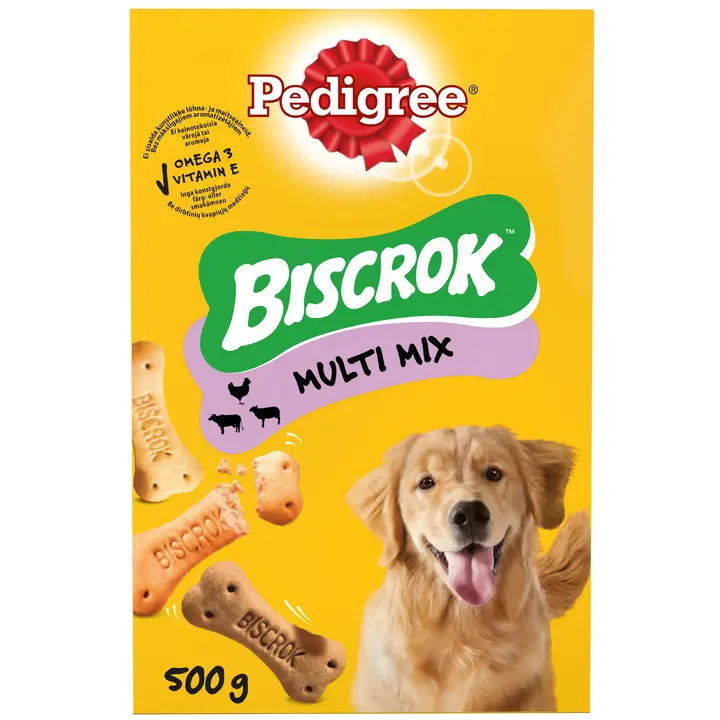 Krõbedad küpsised koertele 500 g