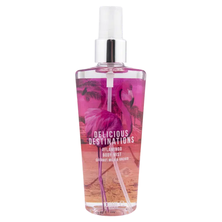 Kehasprei Delicious Destinations Flamingo Coconut Milk&Orchid 100ml