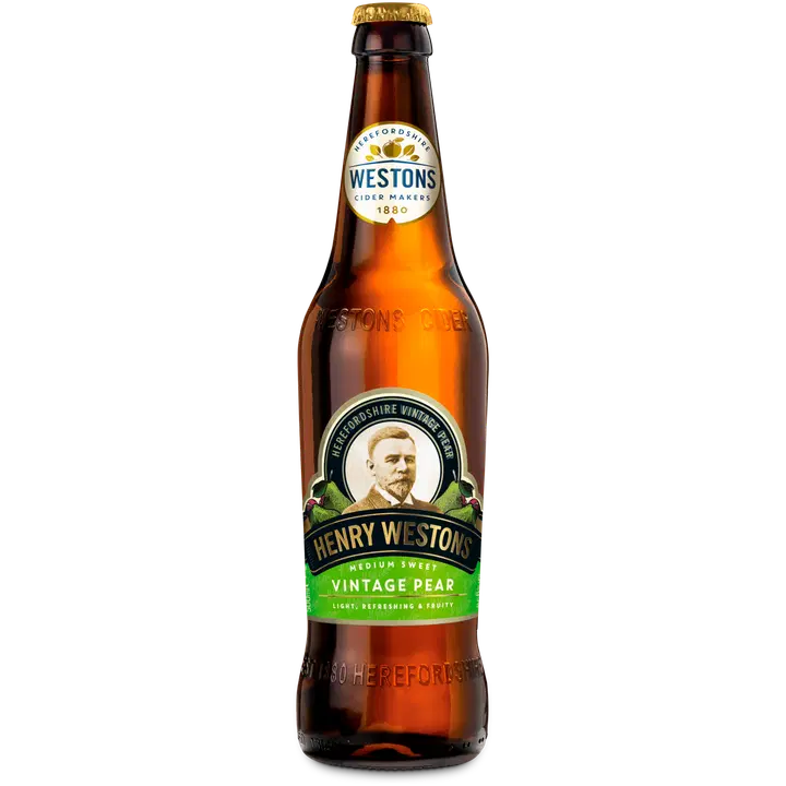 Henry Westons Vintage Pear perry 6%vol 500 ml