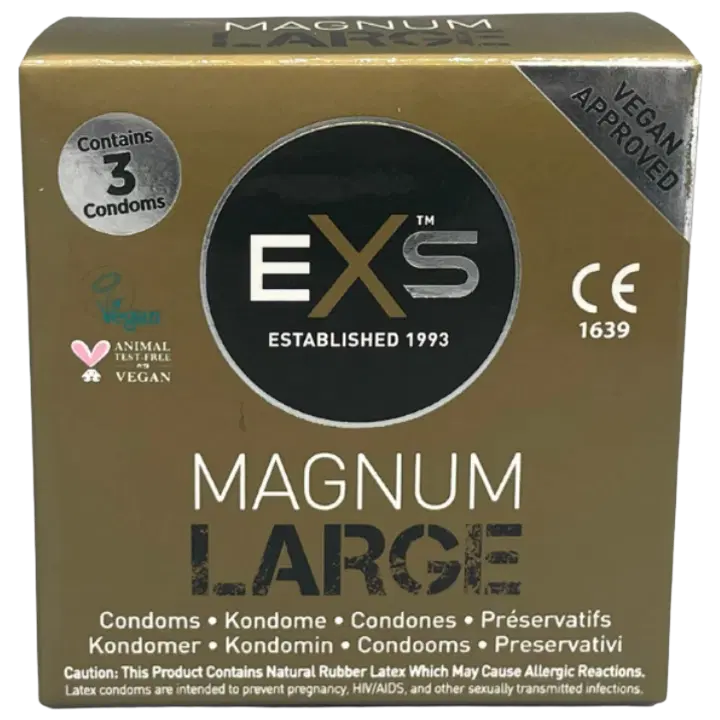 EXS Magnum Large kondoomid 3tk