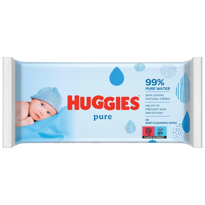 .Huggies Pure niisked salvrätikud 56 tk