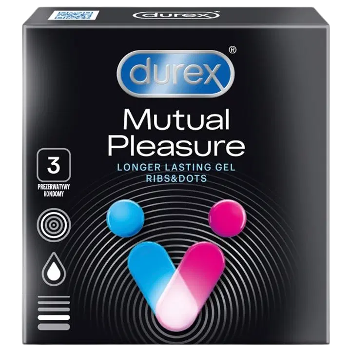 Kondoomid Durex Mutual Pleasure 3tk