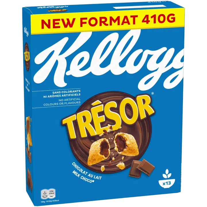 Kellogg's tresor m.choco padjakesed 410g