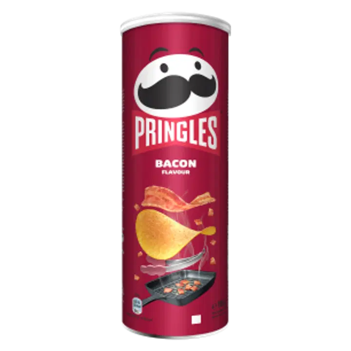 PRINGLES peekoni kartulikrõpsud 165g