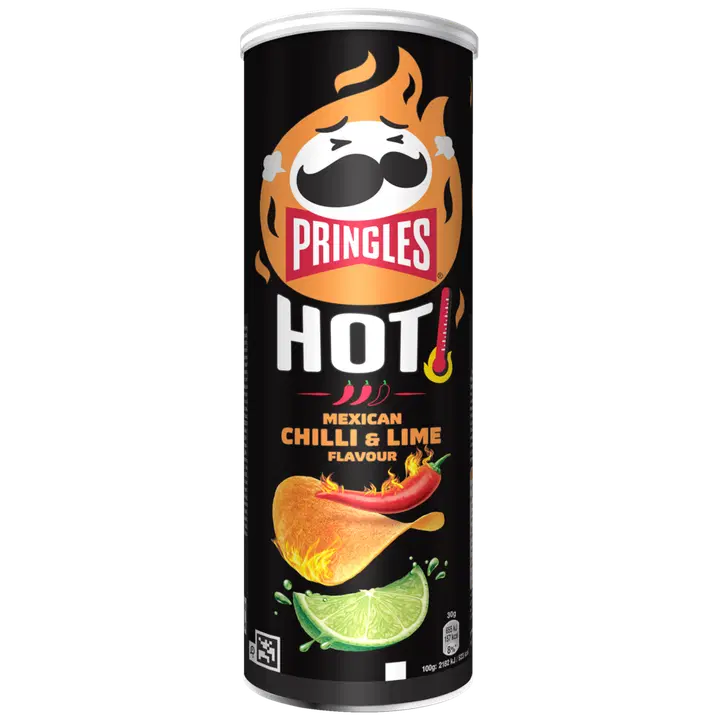 PRINGLES kartulikrõpsud Hot Mexican Chilli and Lime, 160 g