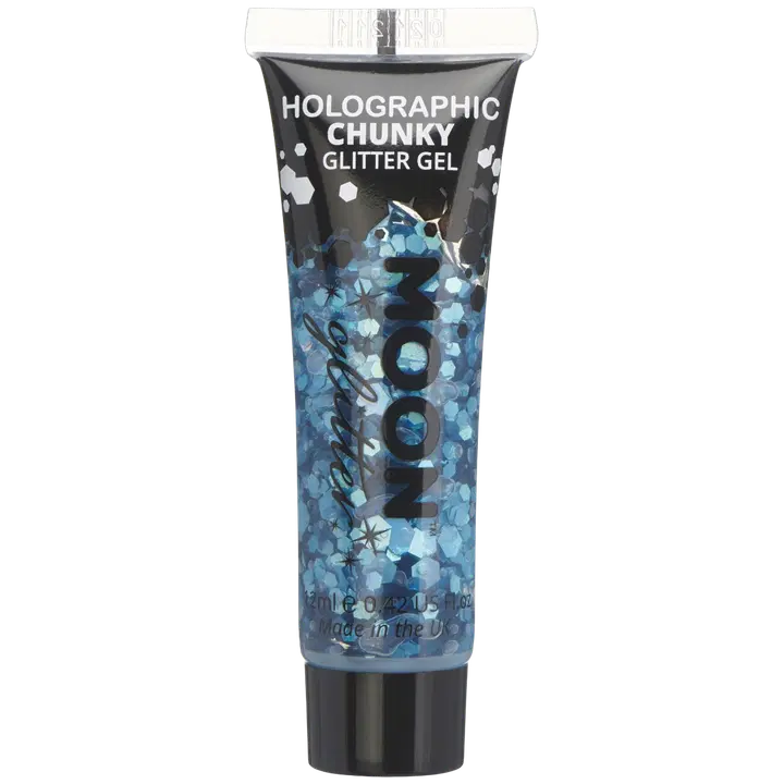 Glittergeel Moon Glitter Holograafiline sinine 12ml