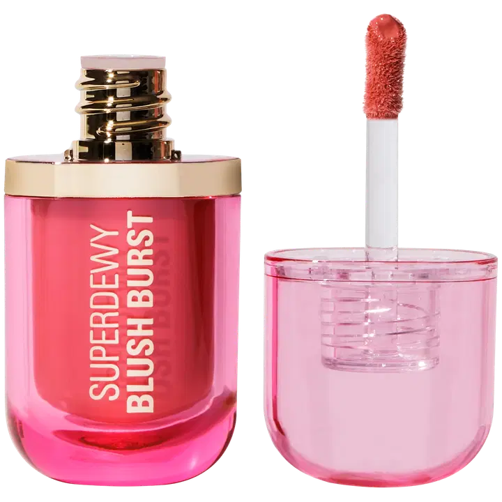 Revolution huulevärv Superdewy Blush Burst Strawberry Milkshake Cool Pink