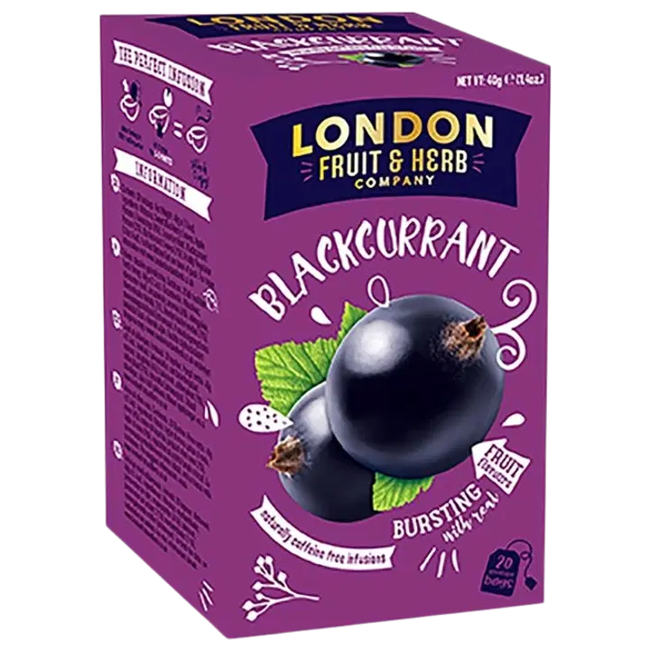 LONDON Fruit&Herb Mustsõstratee 40g