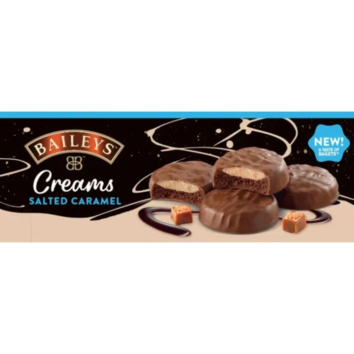 Baileys soolakaramellikreemiga piimašokolaadiküpsised 128g