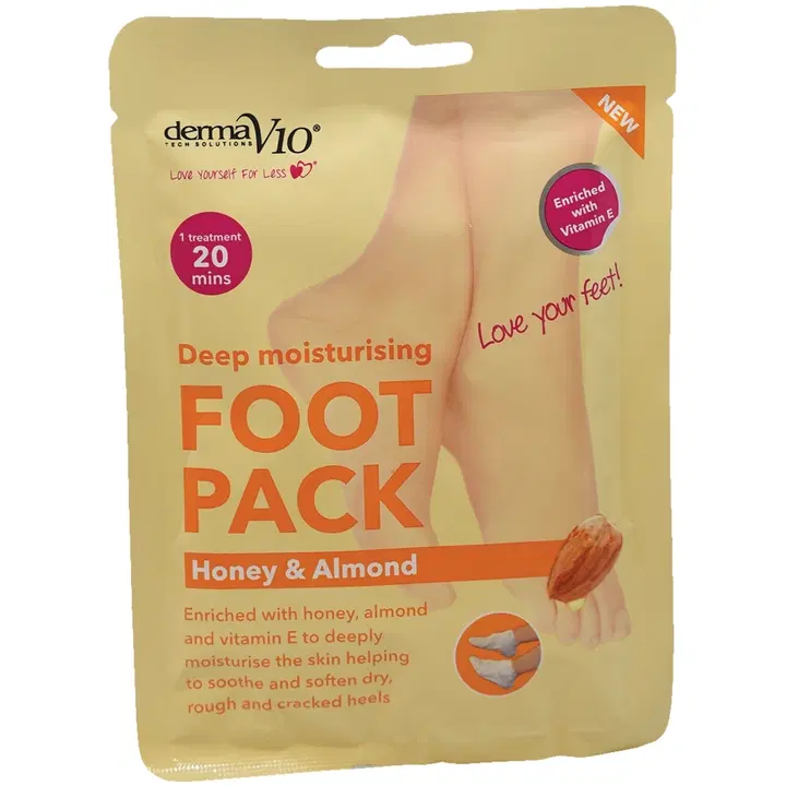 Derma V10 jalamask mee ja mandliga 45g