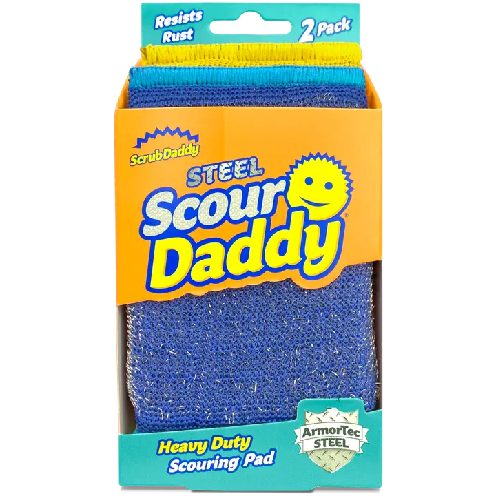 Svamm Steel Scour Daddy 2tk