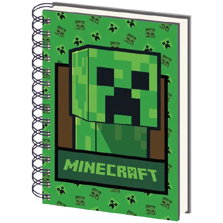 Minecraft a5 3d märkmik