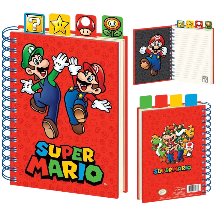 Super mario märkmik