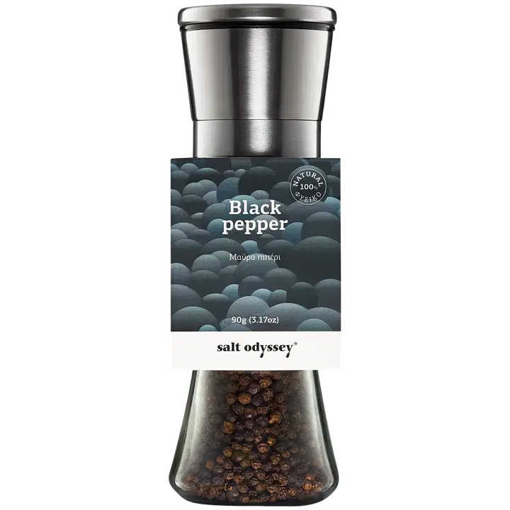 Salt Odyssey must pipar veskis 80 g