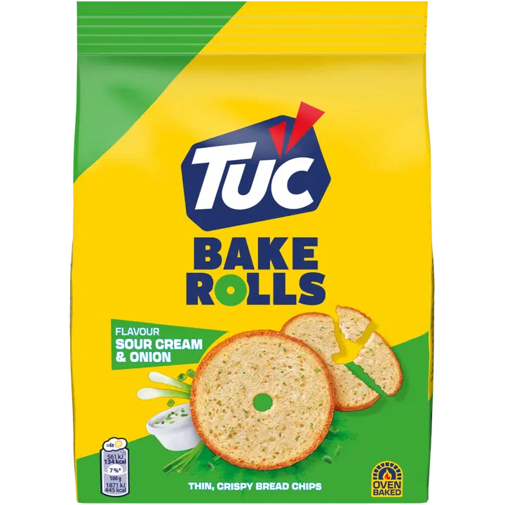 TUC hapukoore-sibula-leivakrõpsud 150 g