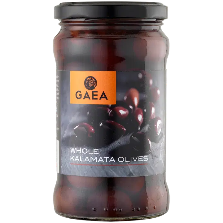 Gaea terved kalamata oliivid 300/175 g