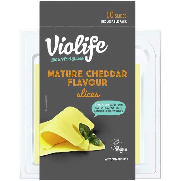 Violife Mature Cheddar maitselised võileivaviilud 200g