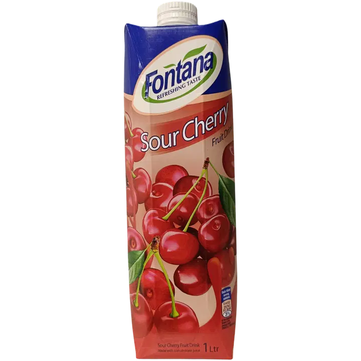 Fontana Kirsijook 25% 1l