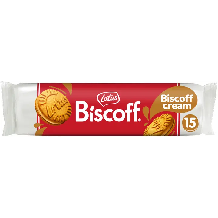 Lotus Biscoff, kreemitäidisega küpsised, 150 g