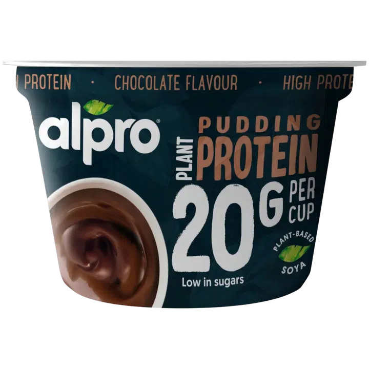 Alpro šokolaadimaitseline proteiinipuding 200 g