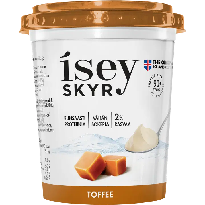 Isey Skyr karamellimaitseline piimatoode 2%, 400 g