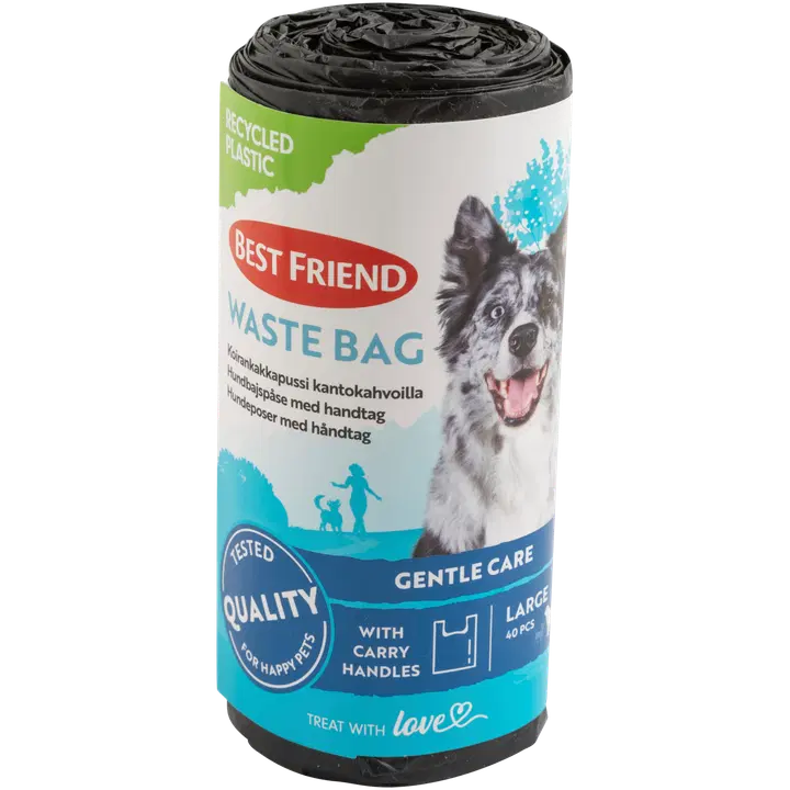 Best Friend Väljaheitekotid koertele 40 tk. L suurus