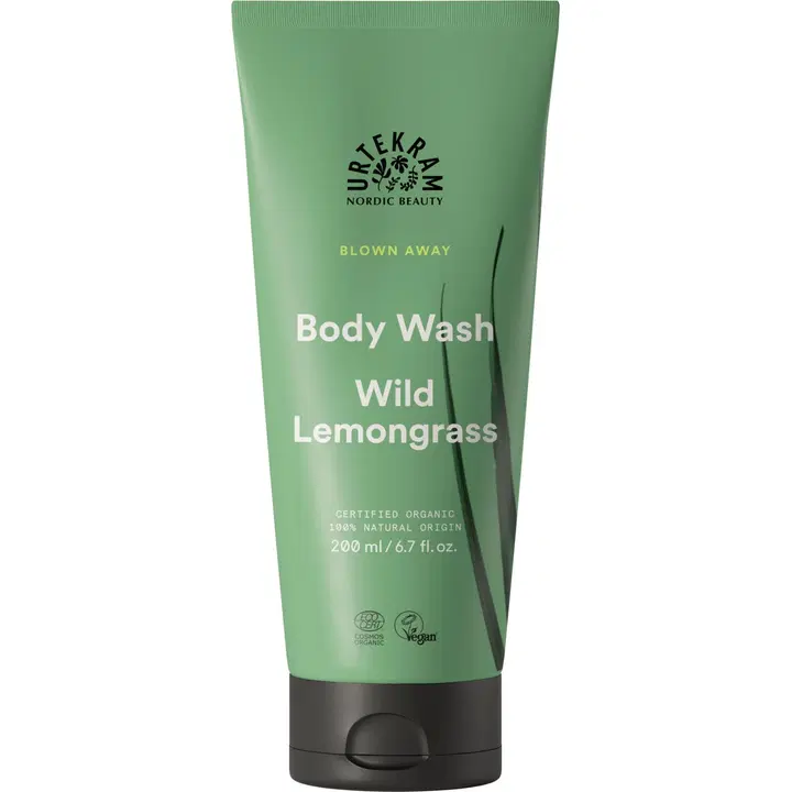 Urtekram dušigeel Wild lemongrass 200ml