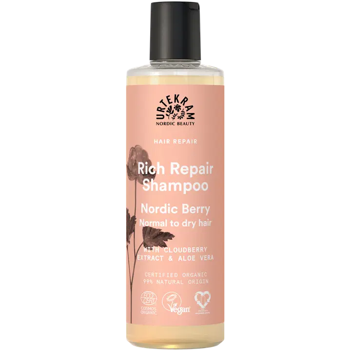 Šampoon Urtekram Rich Repair Nordic Berry 250ml