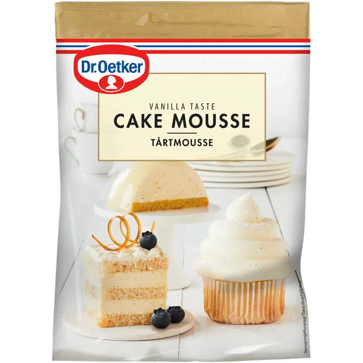 Dr.Oetker vanillimaitseline koogikreem 90g