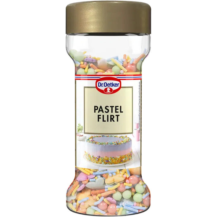 Dr.Oetker pastel flirt suhkruga koogikaunistused 50 g