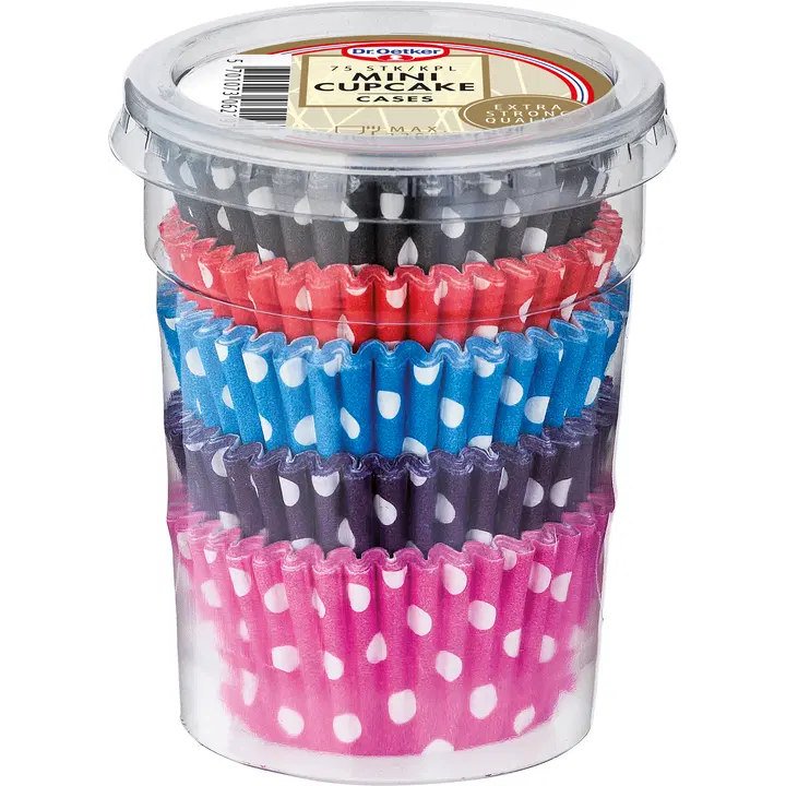 Dr.Oetker muffinivorm Cupcake Mini 75tk