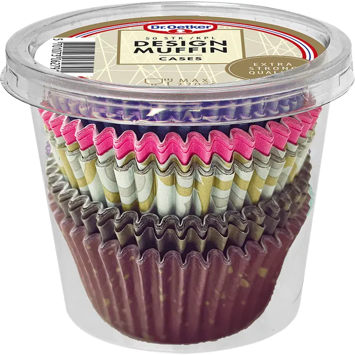 Dr.Oetker muffinivorm Design 50tk