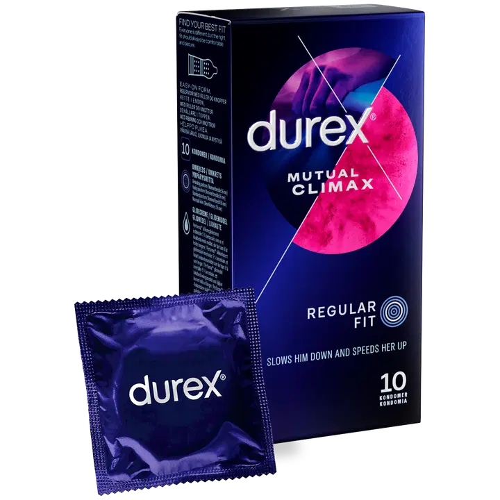 Kondoomid Durex Mutual climax 10tk
