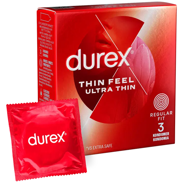 Kondoomid Durex Thin Feel Ultra Thin 3tk