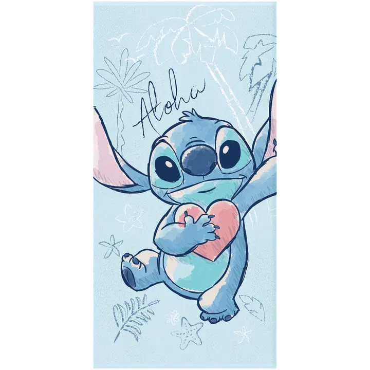 Laste saunalina stitch 70x140 sinine