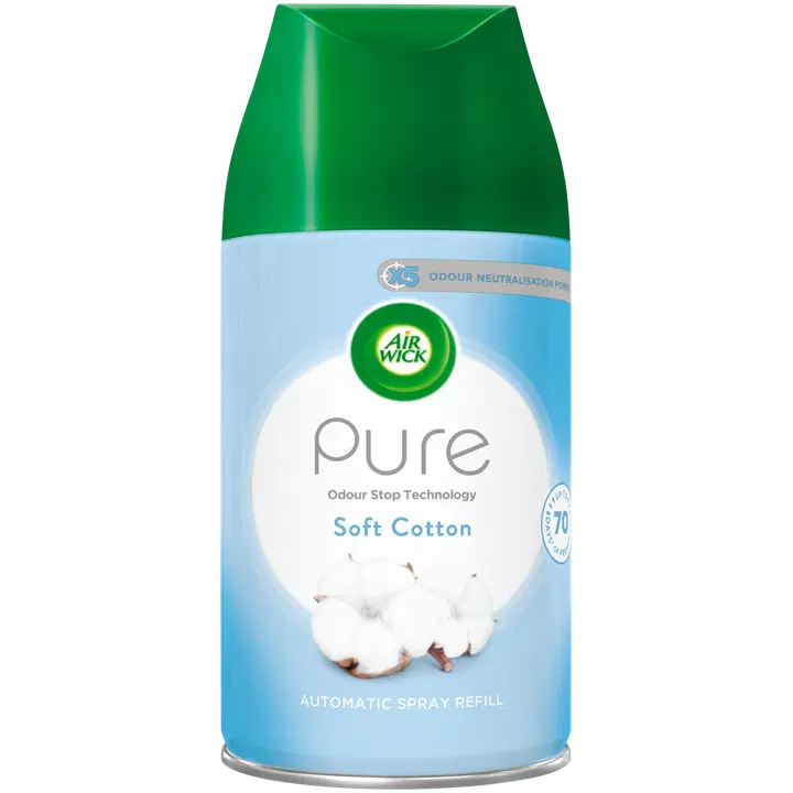 Air Wick Pure Soft Cotton täitepakend 250ml