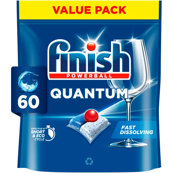 Finish Quantum nõudepesumasina tabletid 60tk