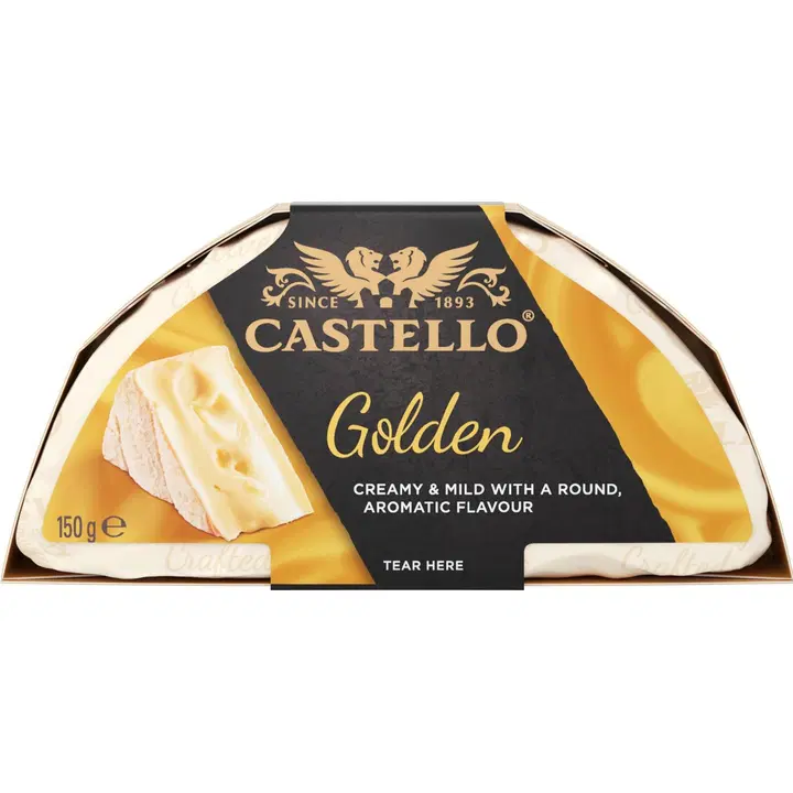Castello puna-valgehallitusjuust, 150 g