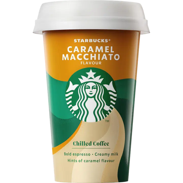 Starbucks caramel macchiato piimajook kohviga 220ml