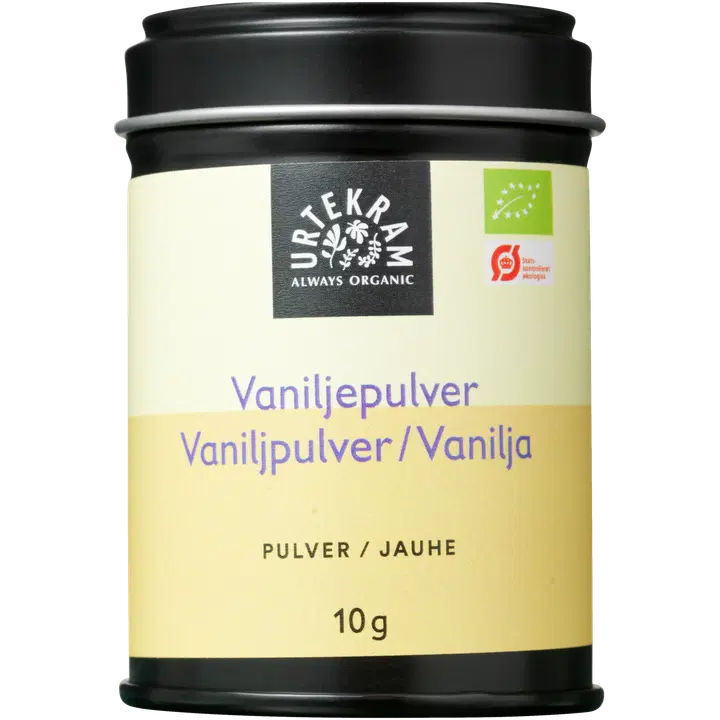 Urtekram vaniljejahu 10 g mahe