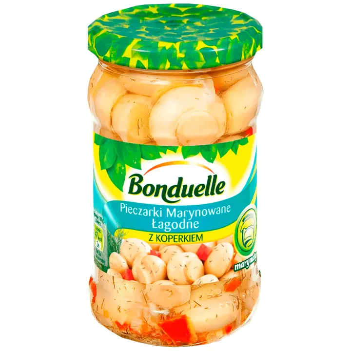 Bonduelle marineeritud šampinjonid tilliga 280/165 g